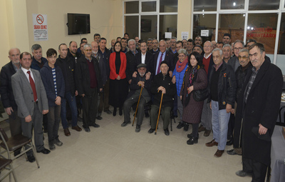 BAŞKAN ATAÇ ŞÜKRANLILAR VE HANLILAR İLE BULUŞTU